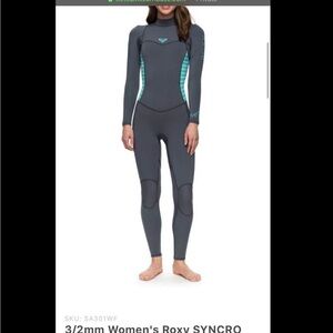 Roxy Women's Gray Wetsuit pink and black same as in picture different colors